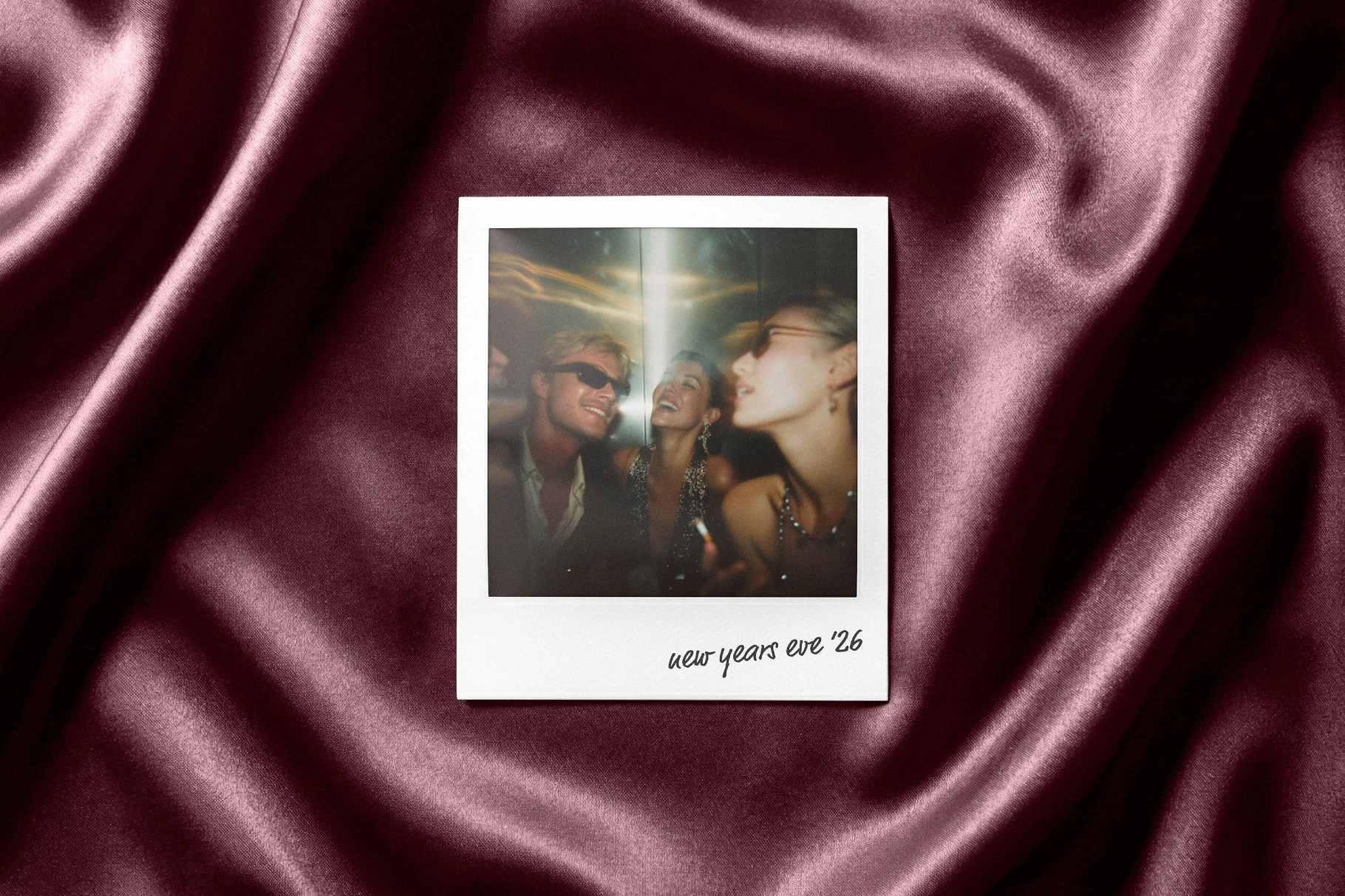 Elegant Polaroid Mockup