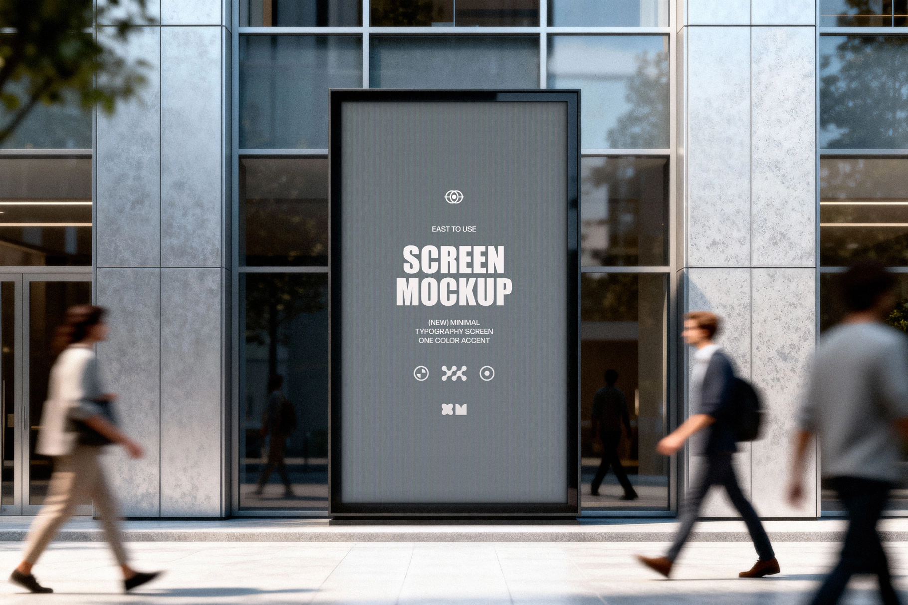 Digital Totem Screen Mockup