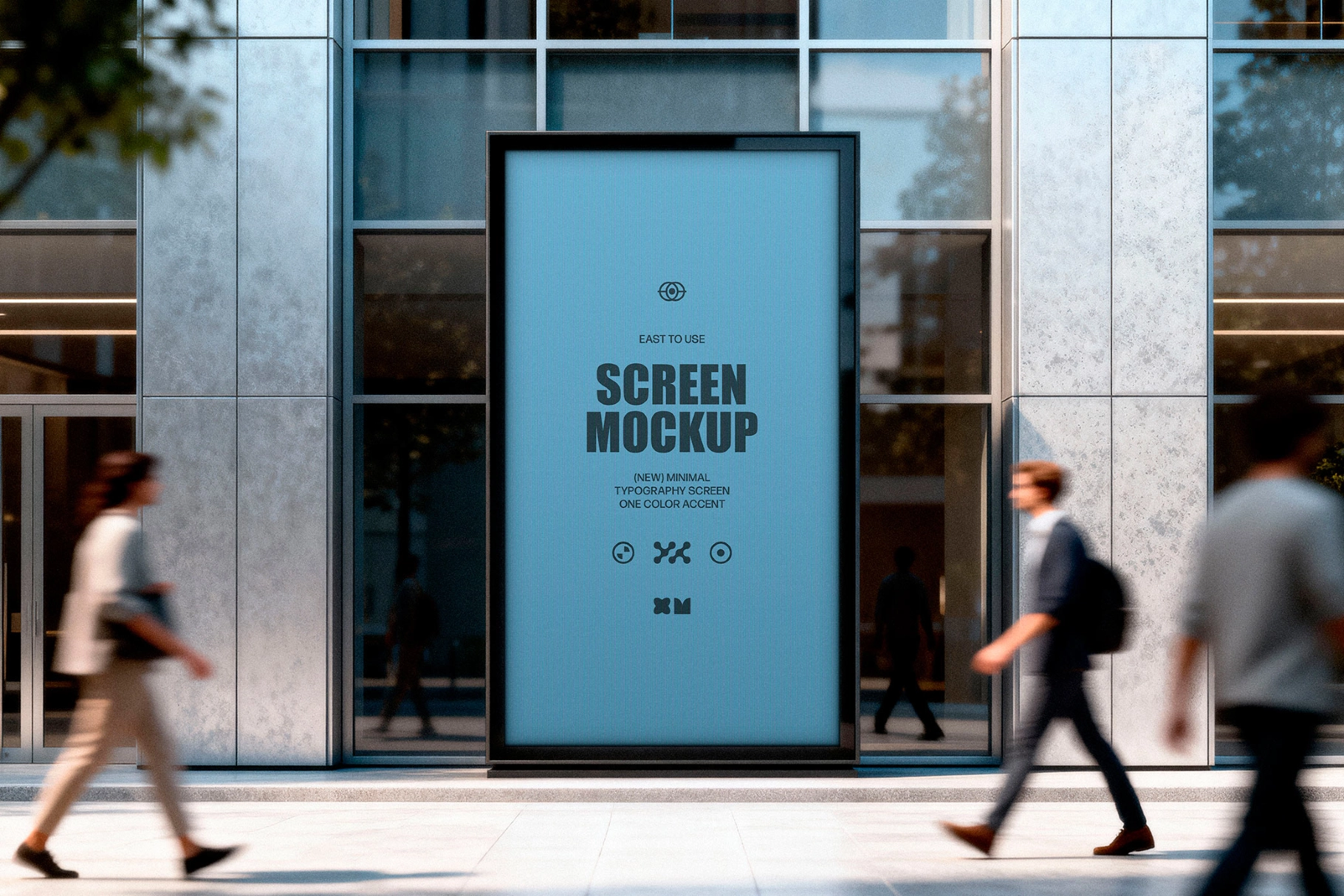 Digital Totem Screen Mockup