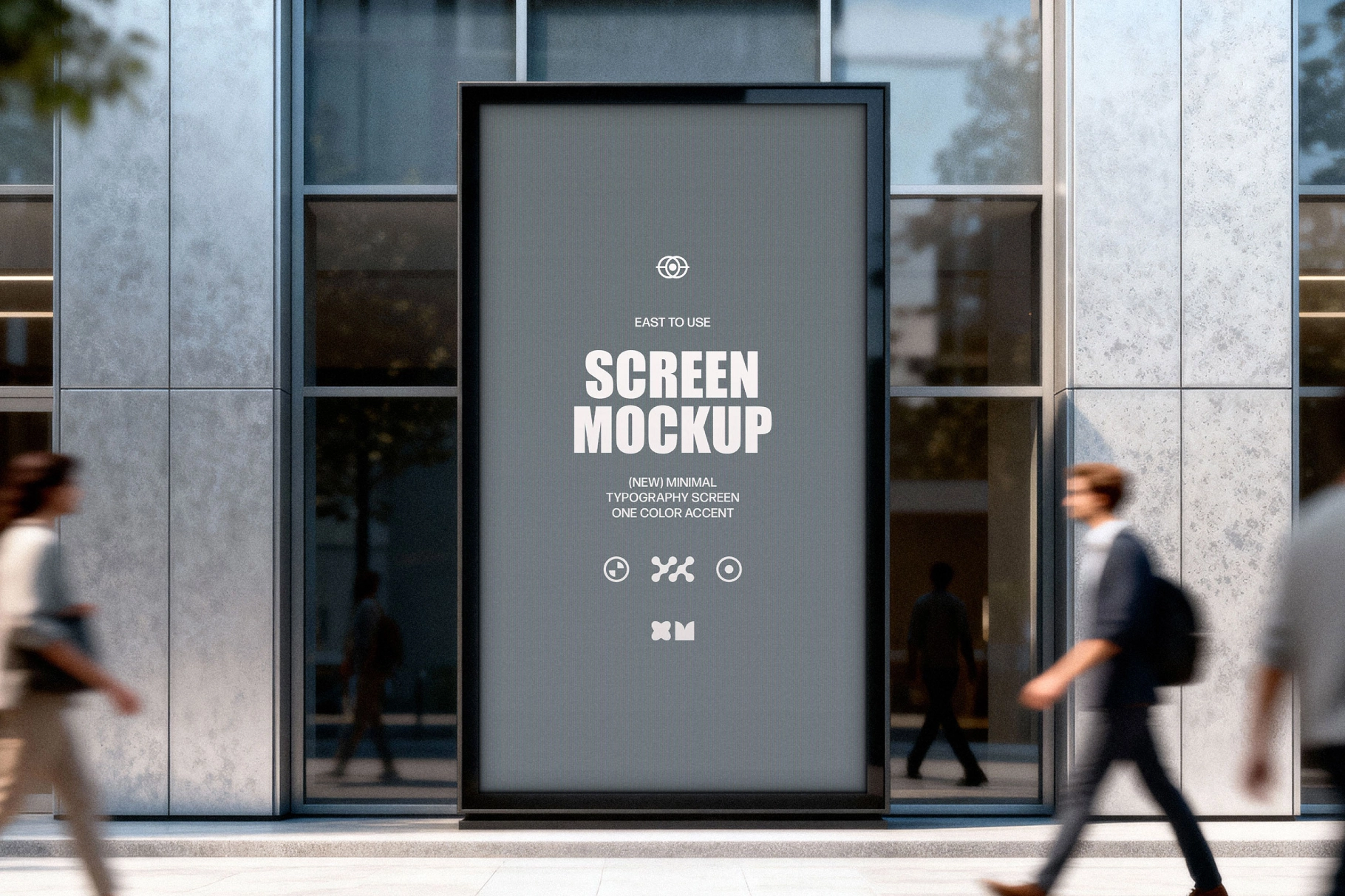 Digital Totem Screen Mockup