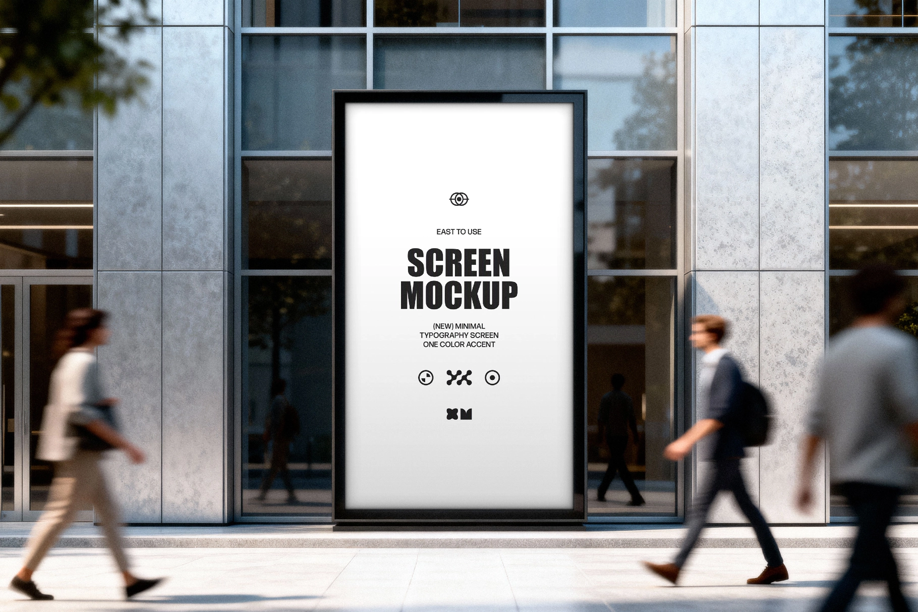 Digital Totem Screen Mockup