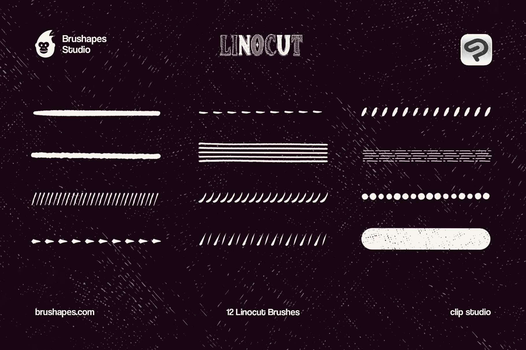 Clip Studio Craftsman Linocut Brushes