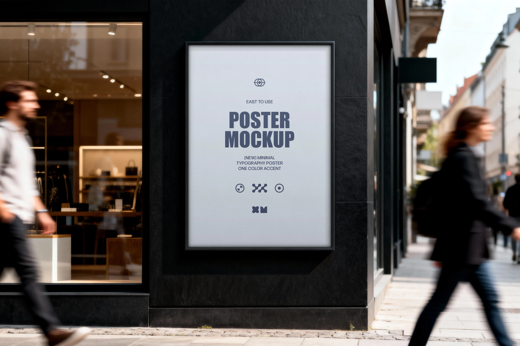 Street Poster Mockup