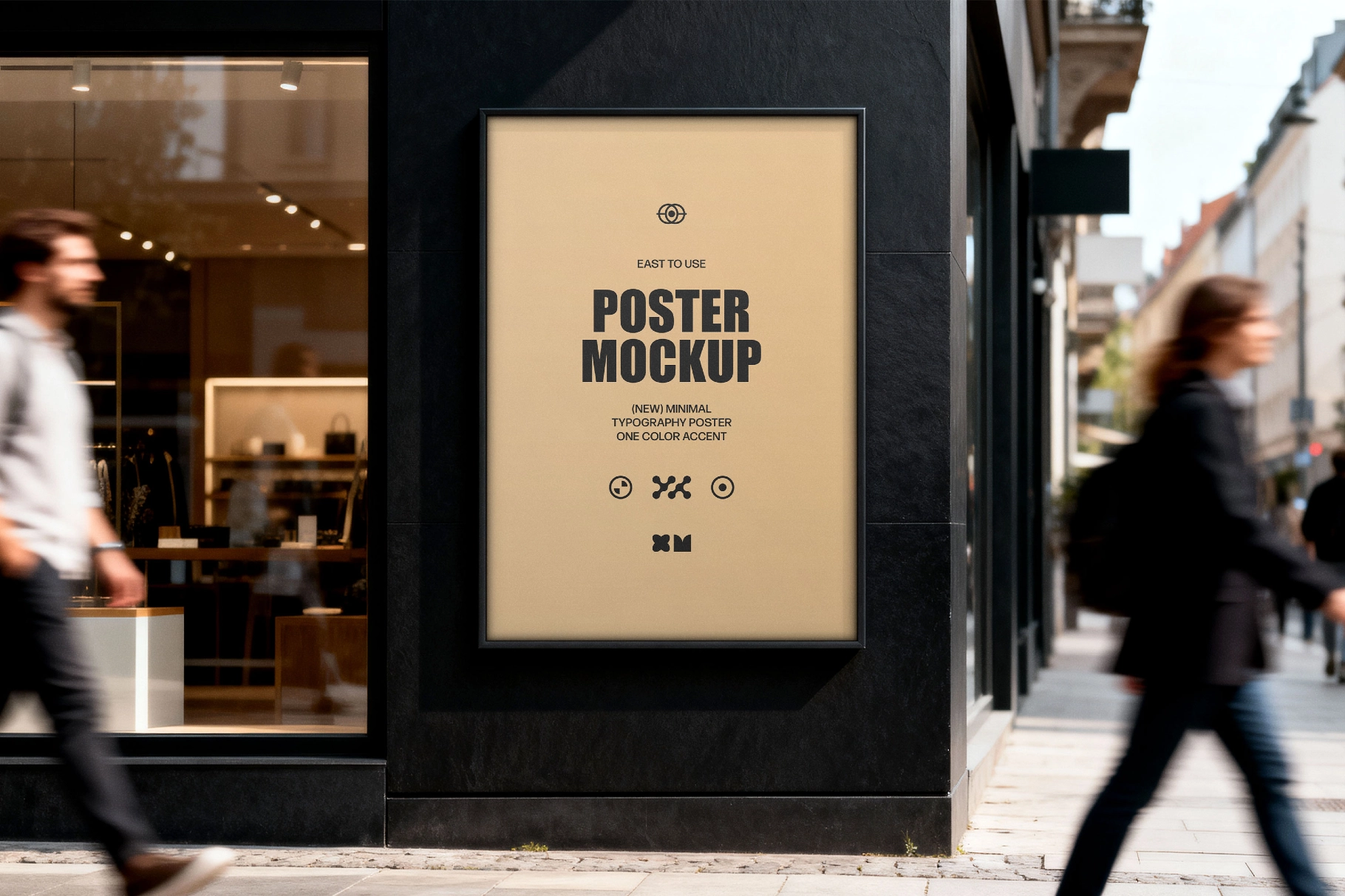 Street Poster Mockup
