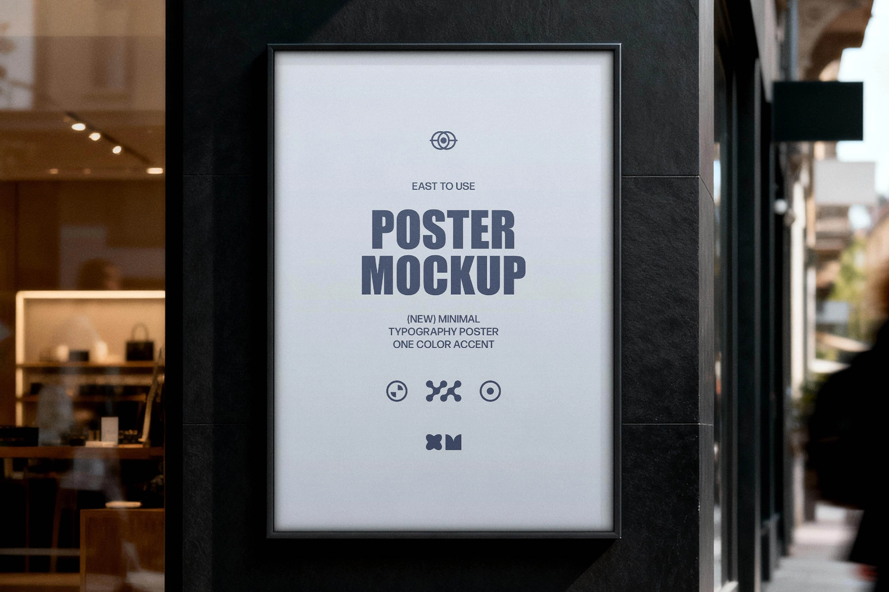 Street Poster Mockup