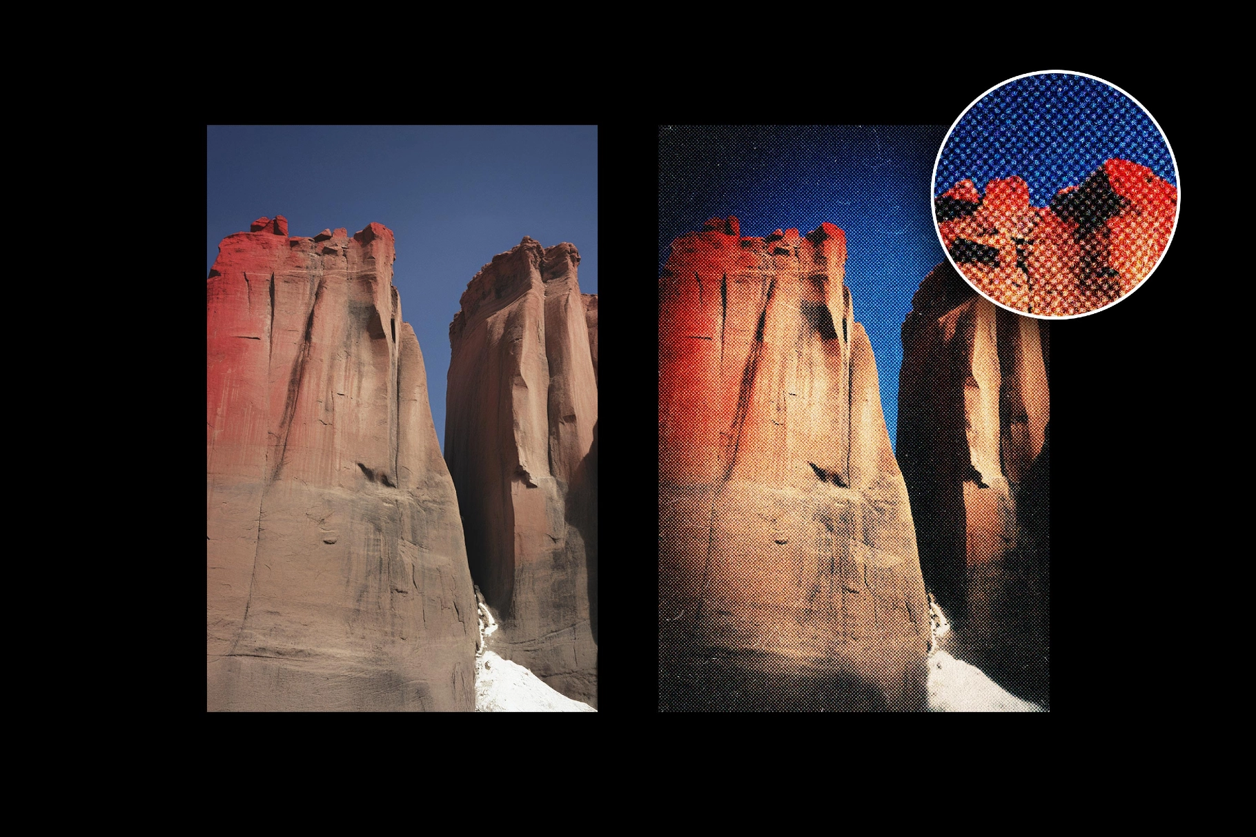 Nostalgic Grain Card Effect