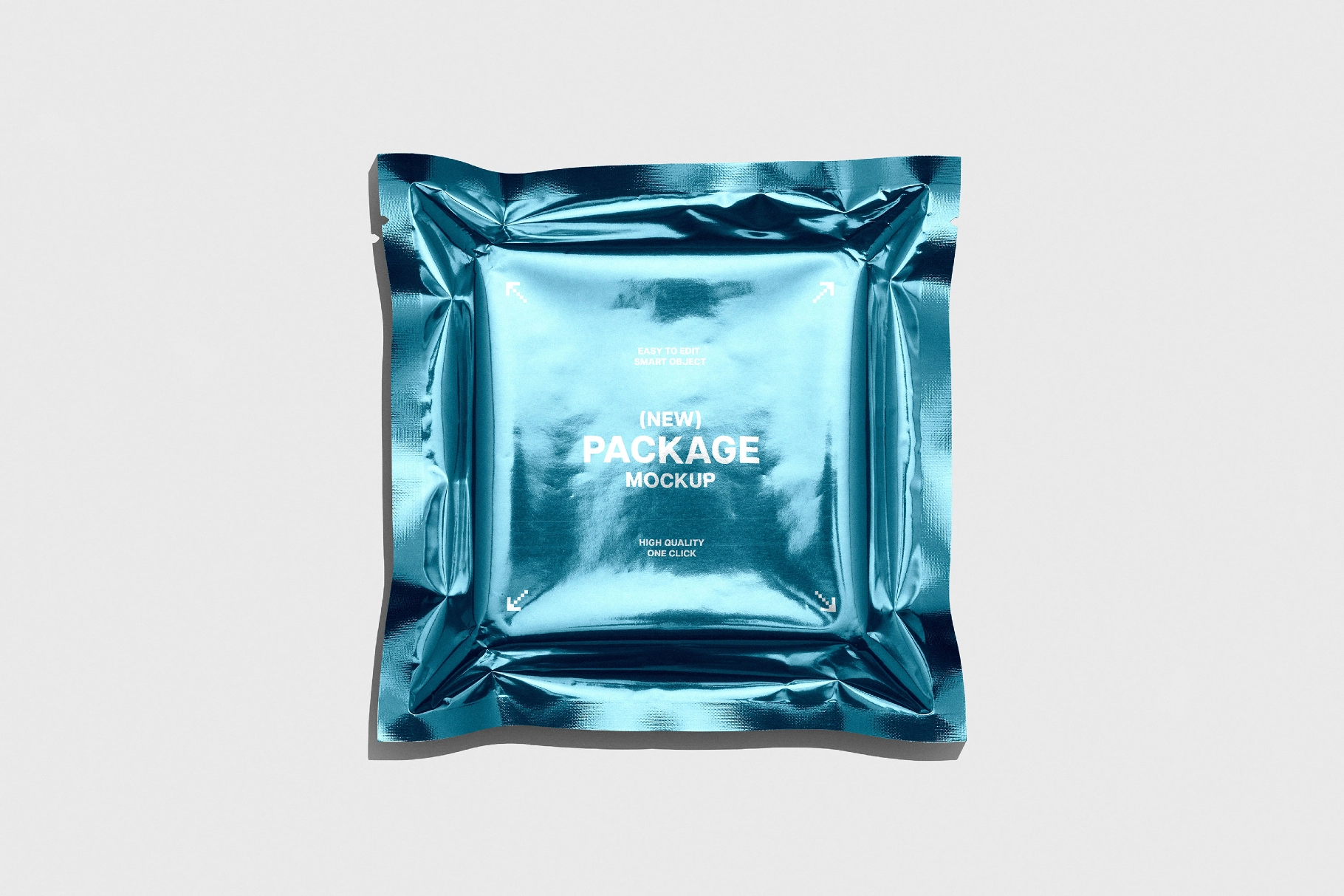 Metallic Foil Mailer Mockup