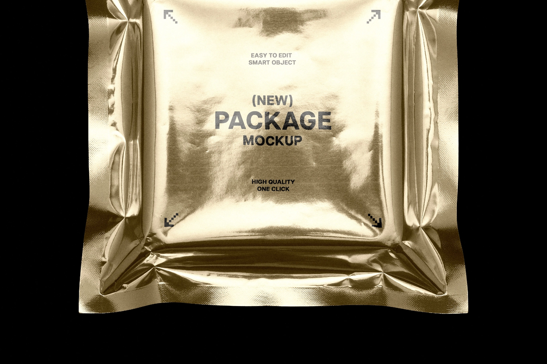 Metallic Foil Mailer Mockup