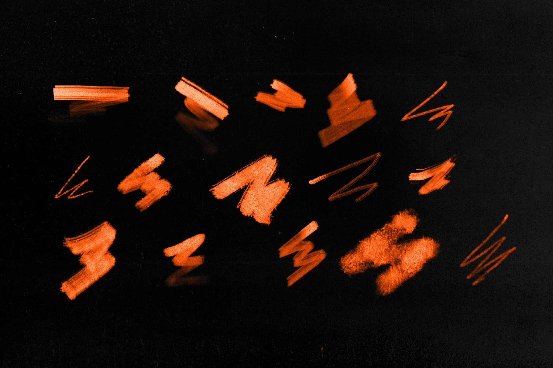 Burnout Ink Brushes for Photoshop