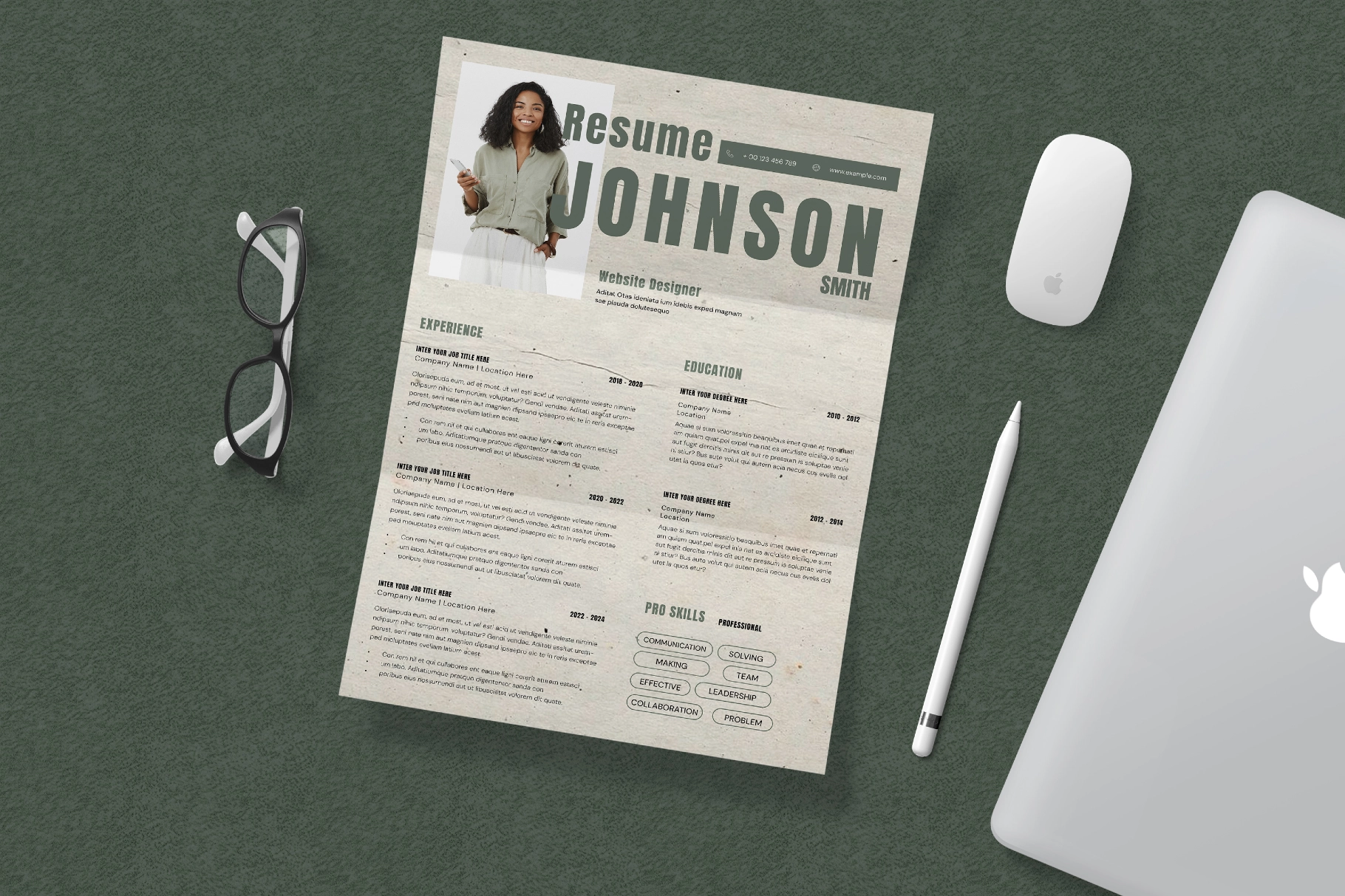 Professional & Clean Resume Template