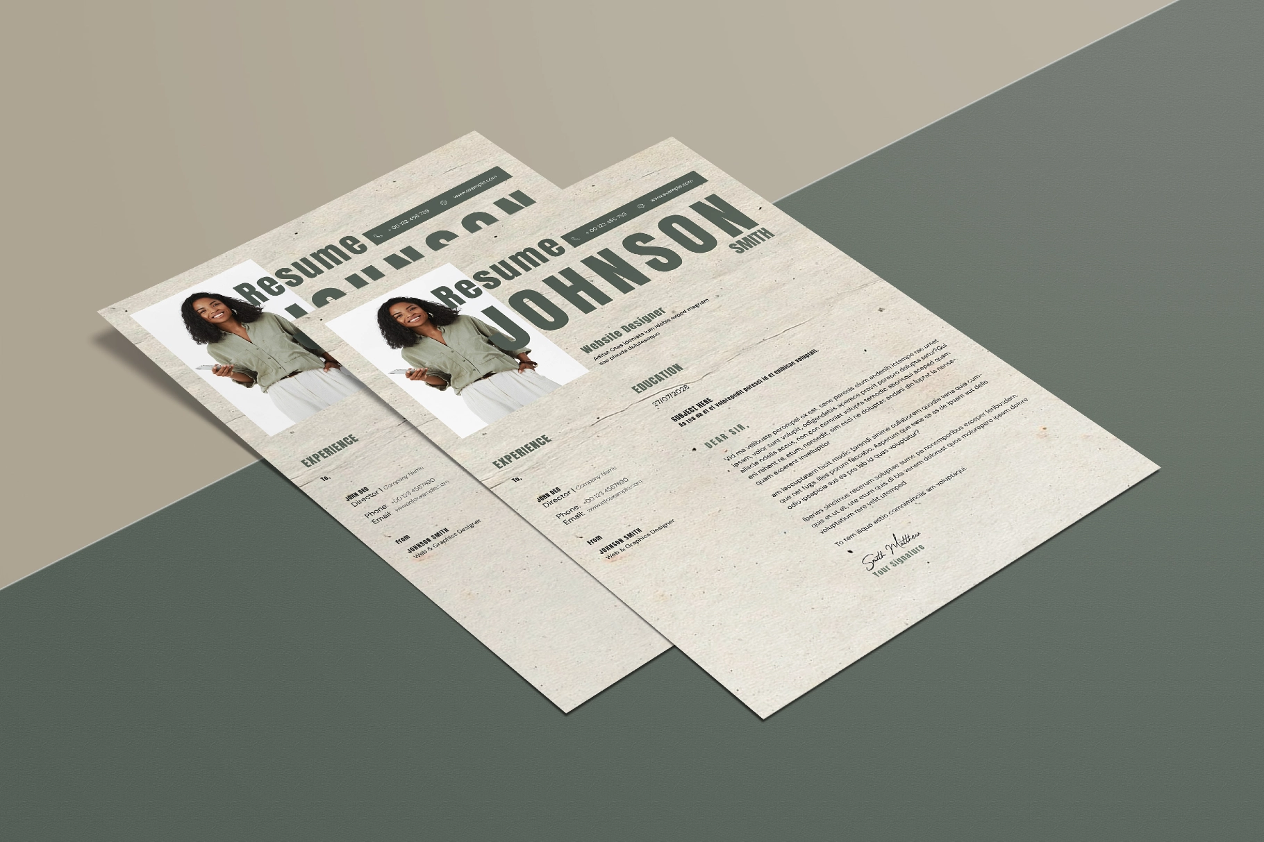 Professional & Clean Resume Template
