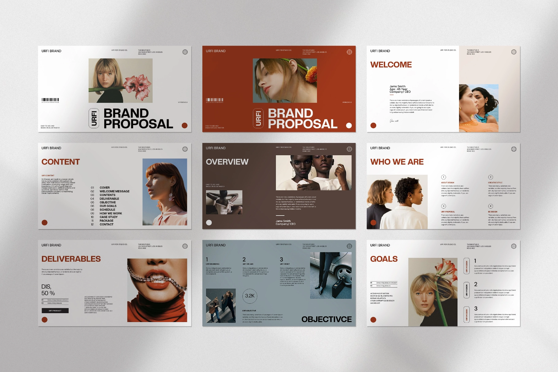 URFI-Brand Proposal Presentation Template