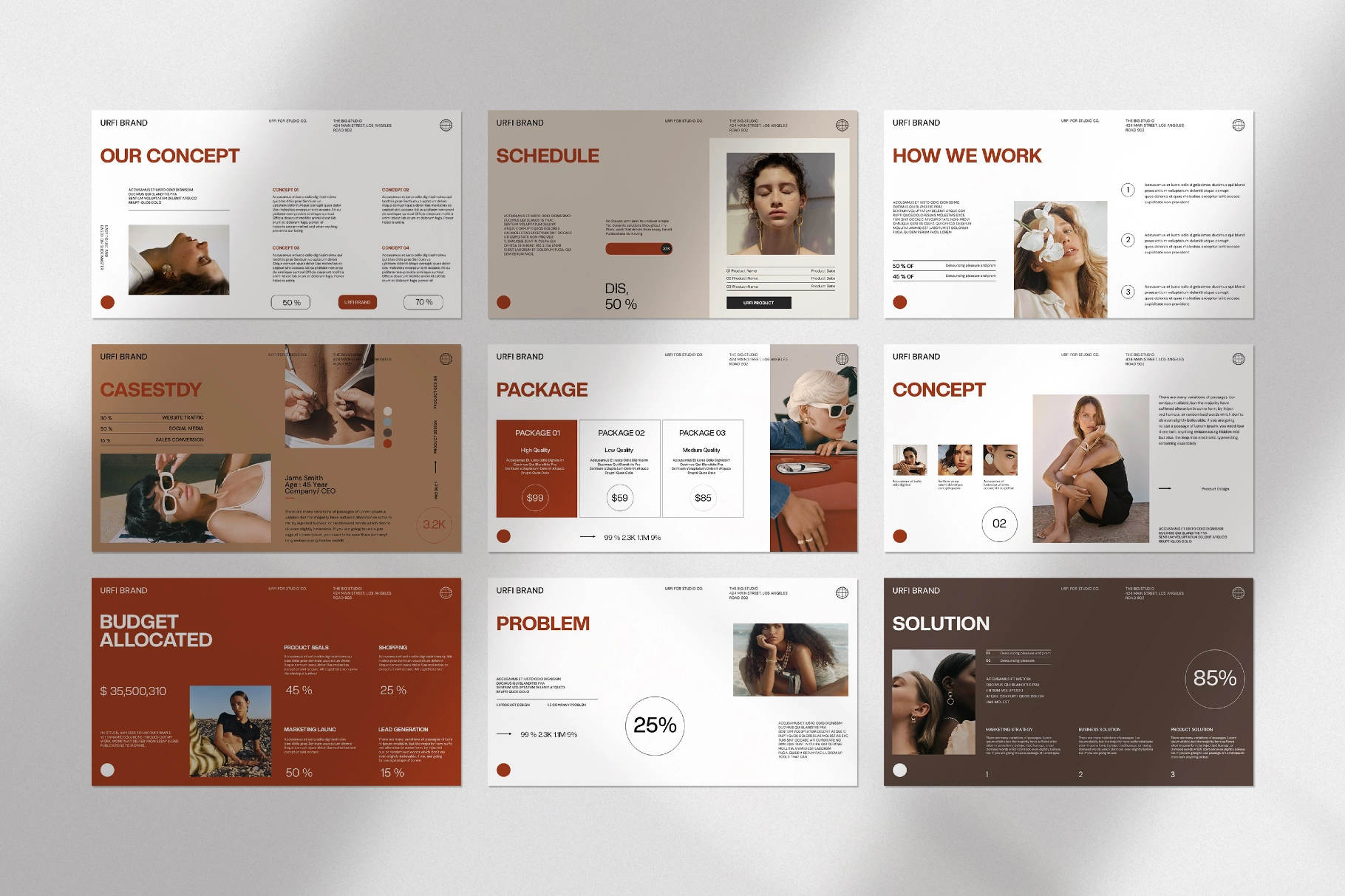 URFI-Brand Proposal Presentation Template