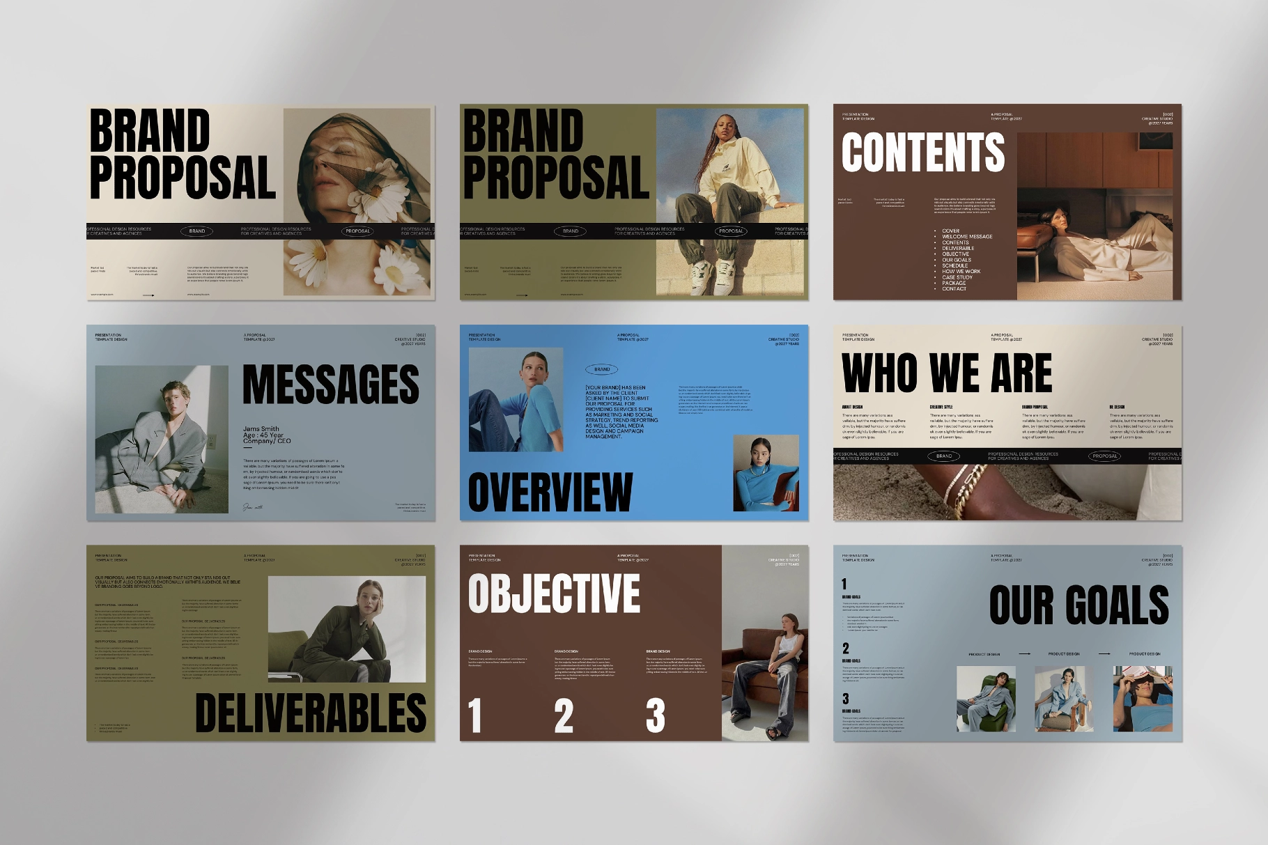 Brand Proposal Presentation Template