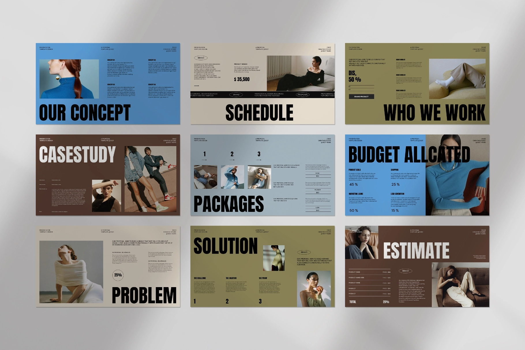 Brand Proposal Presentation Template