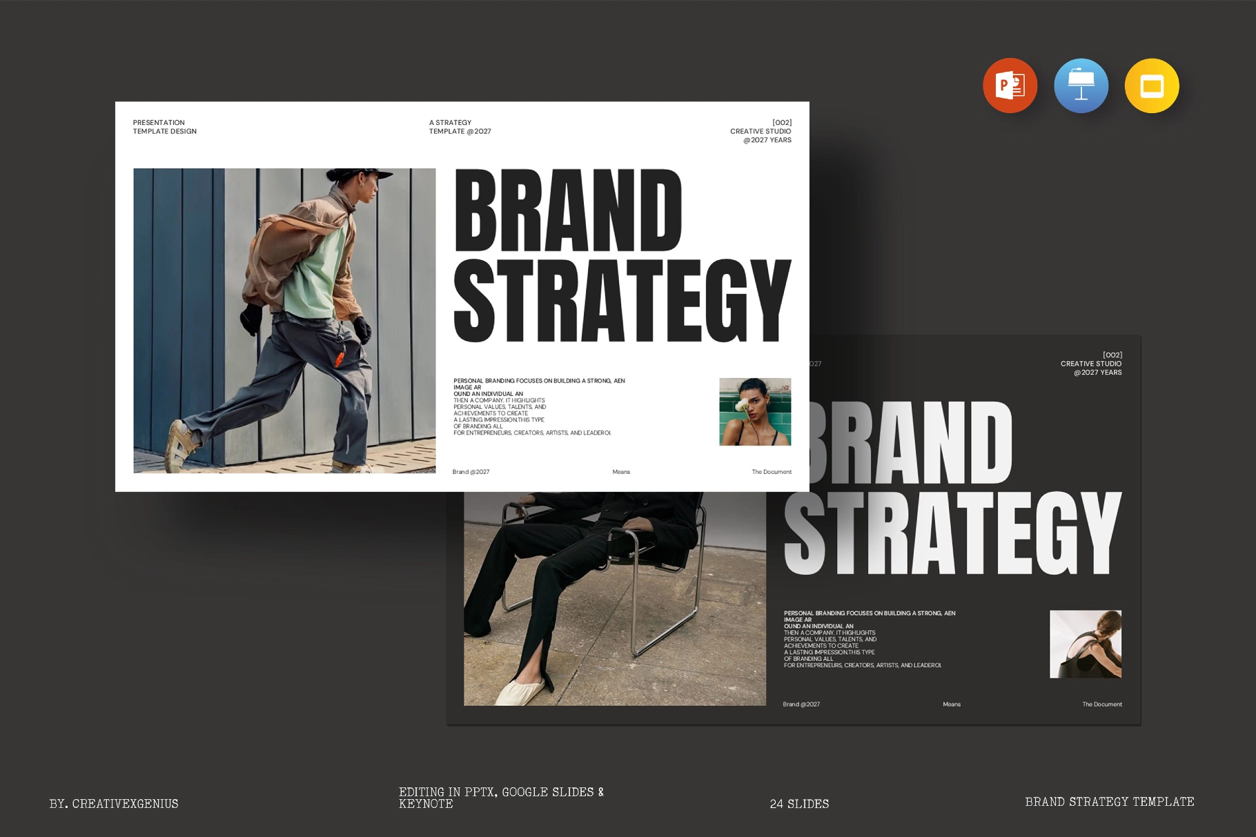 Brand Strategy Presentation Template