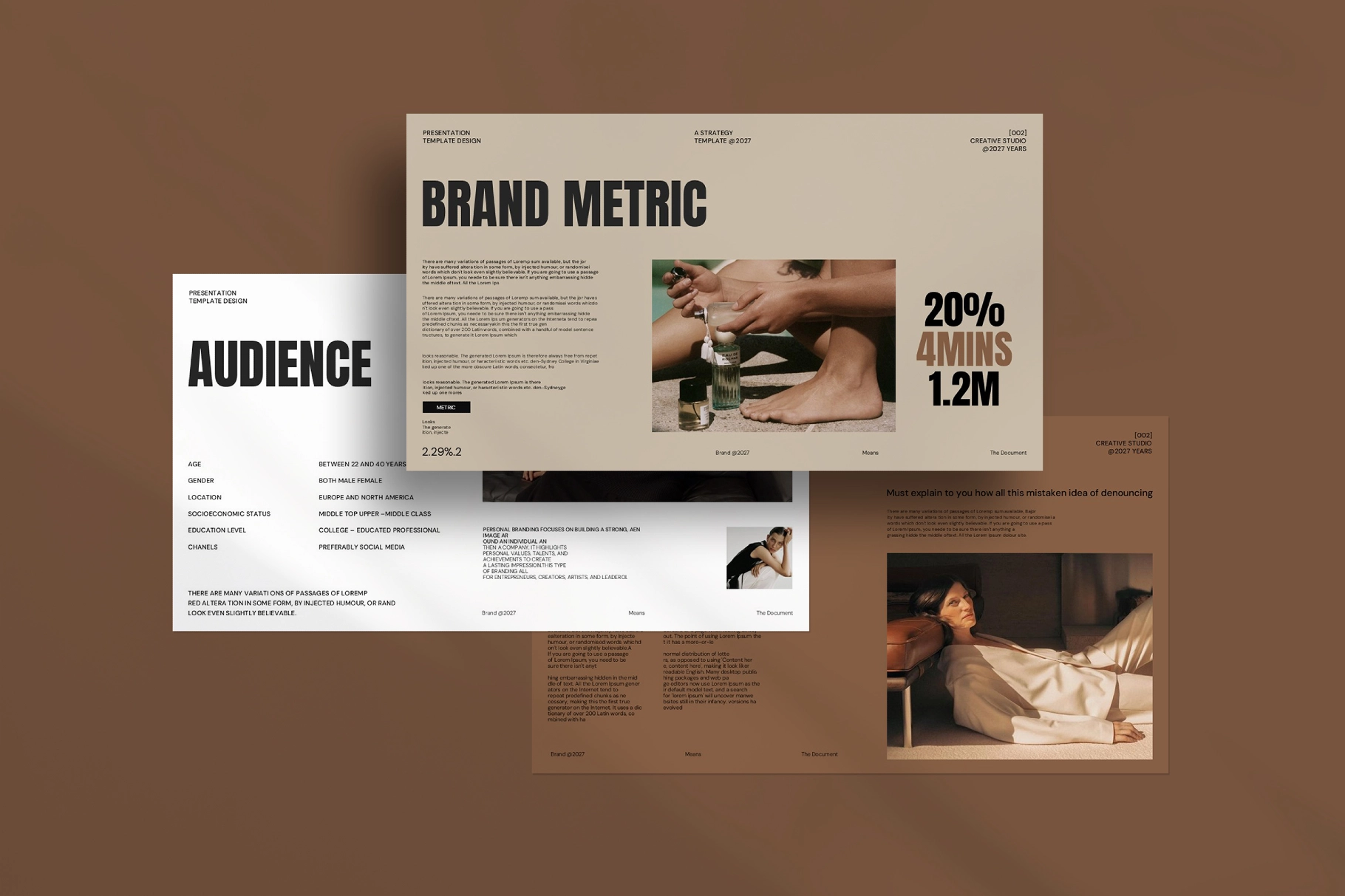Brand Strategy Presentation Template