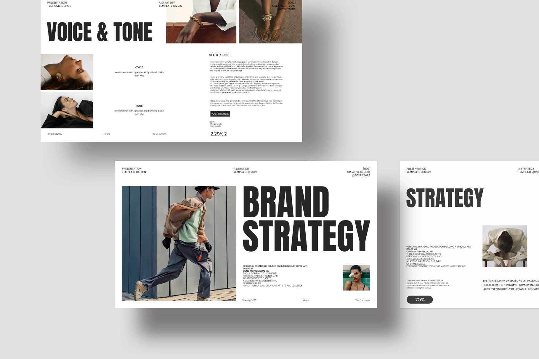 Brand Strategy Presentation Template