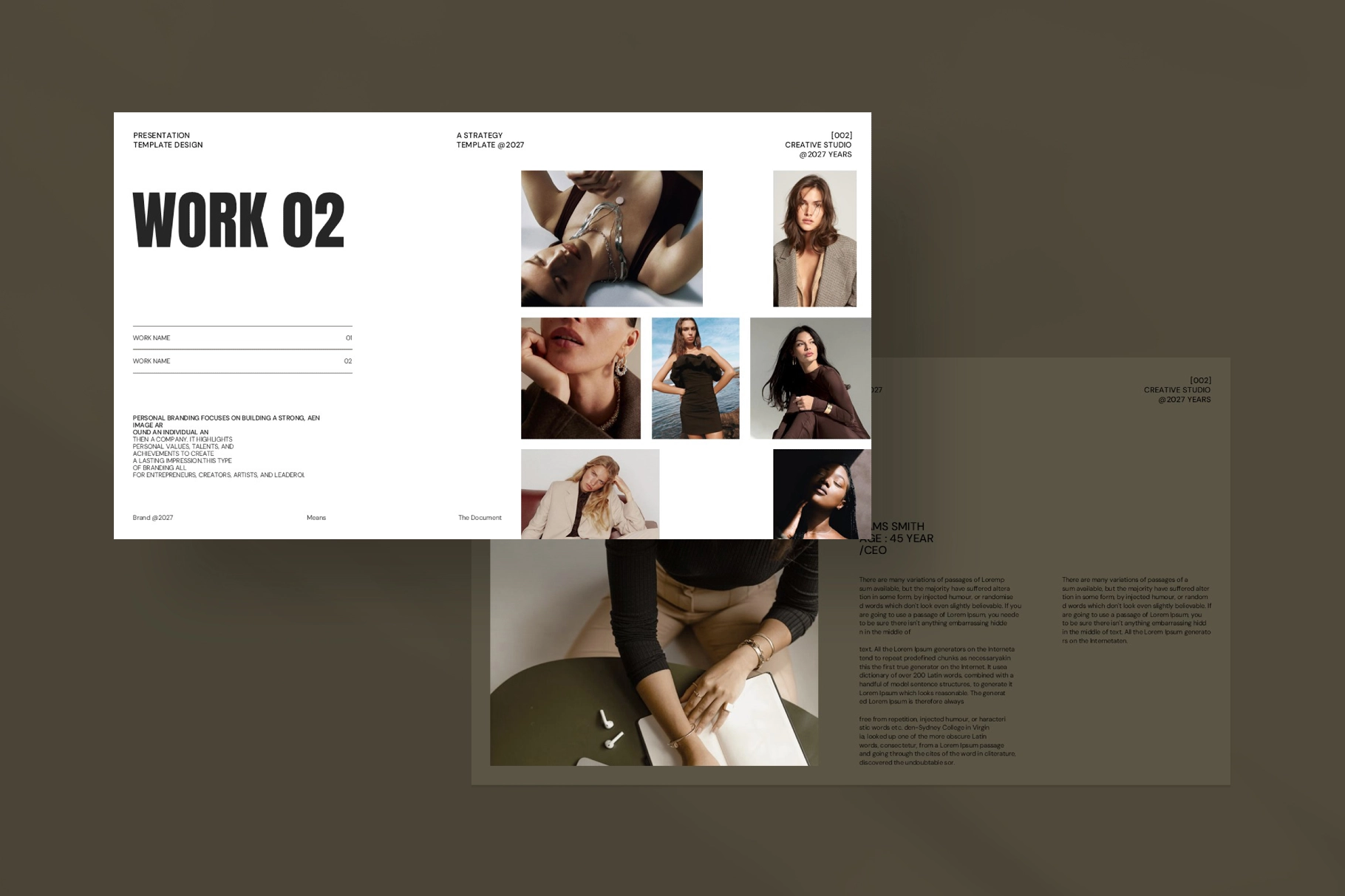 Brand Strategy Presentation Template