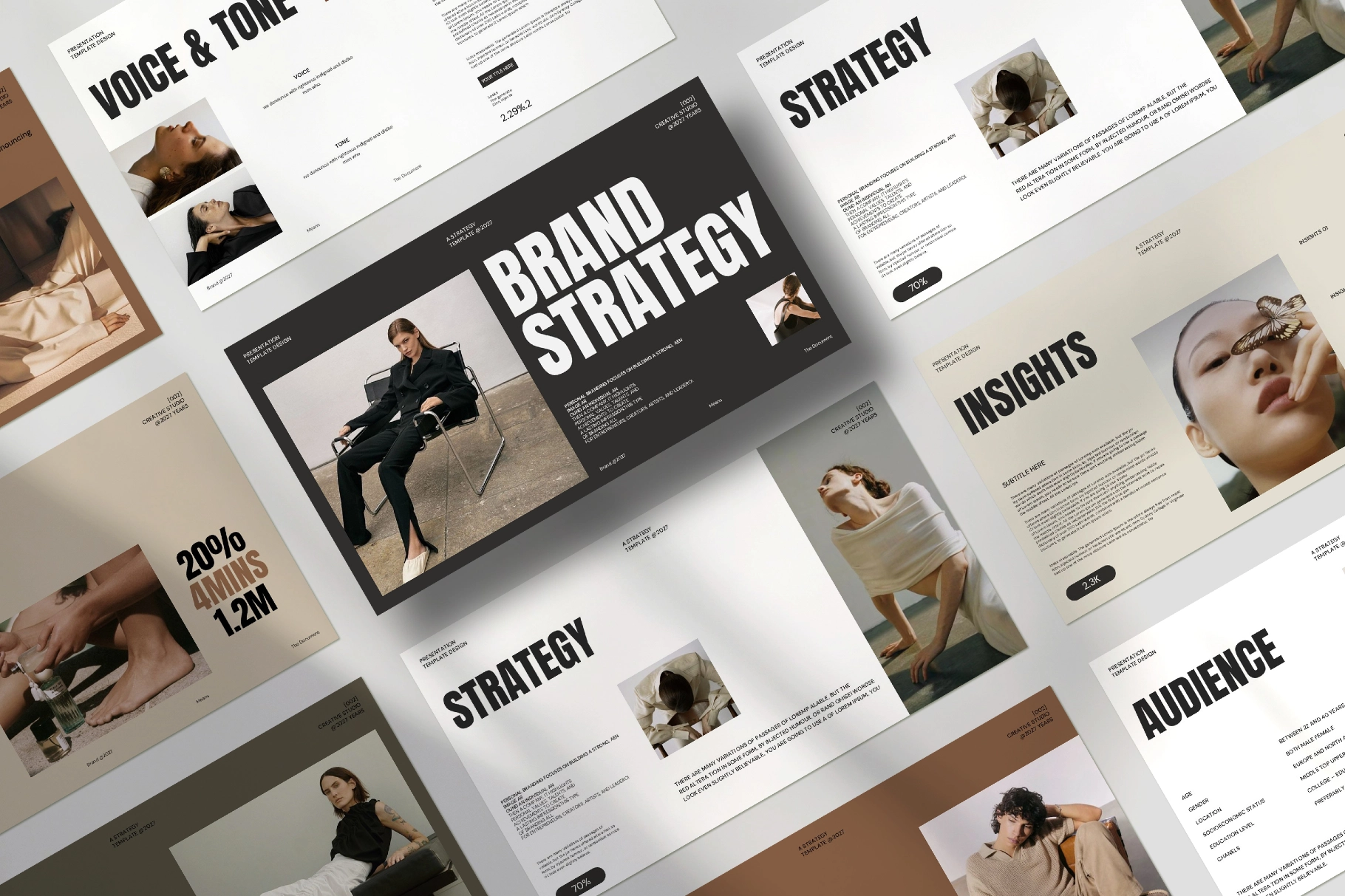 Brand Strategy Presentation Template