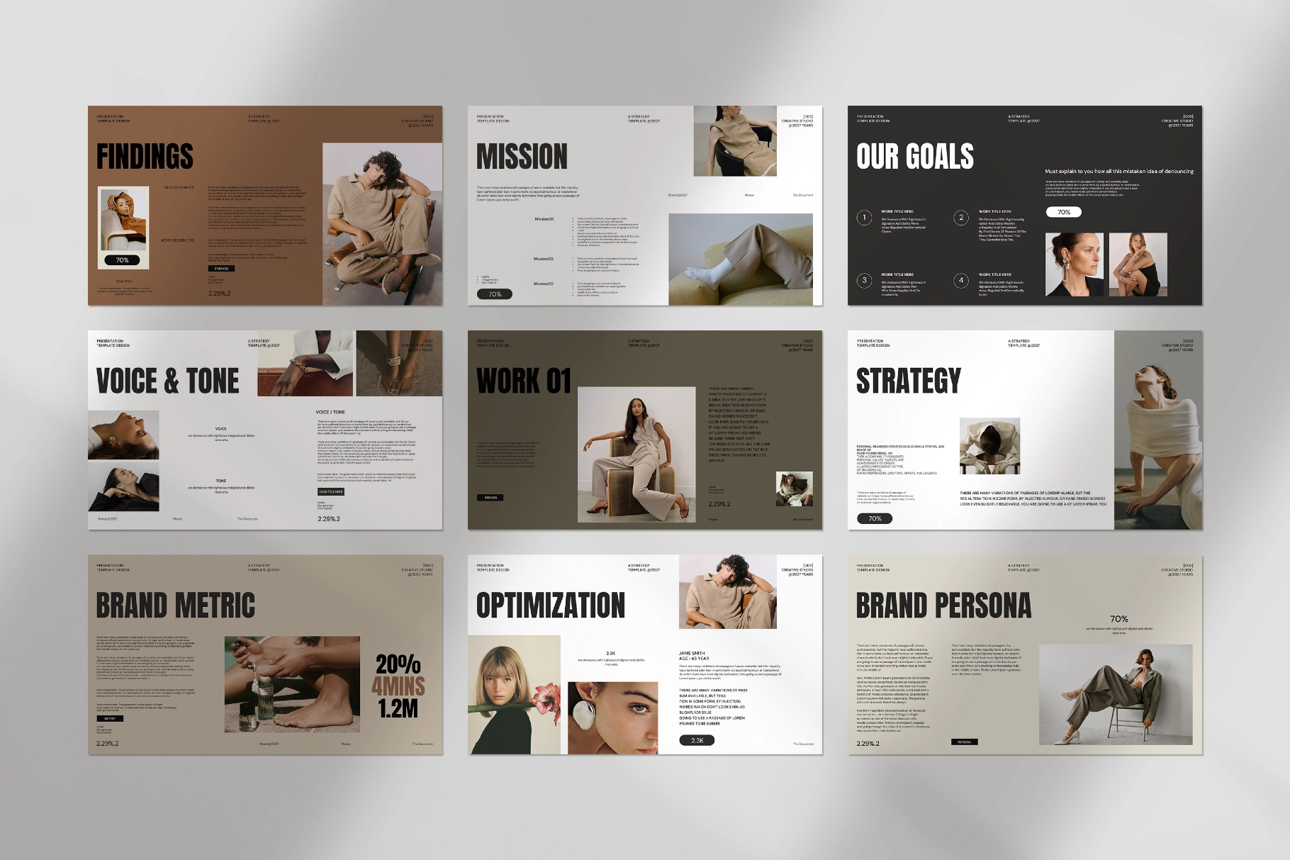 Brand Strategy Presentation Template