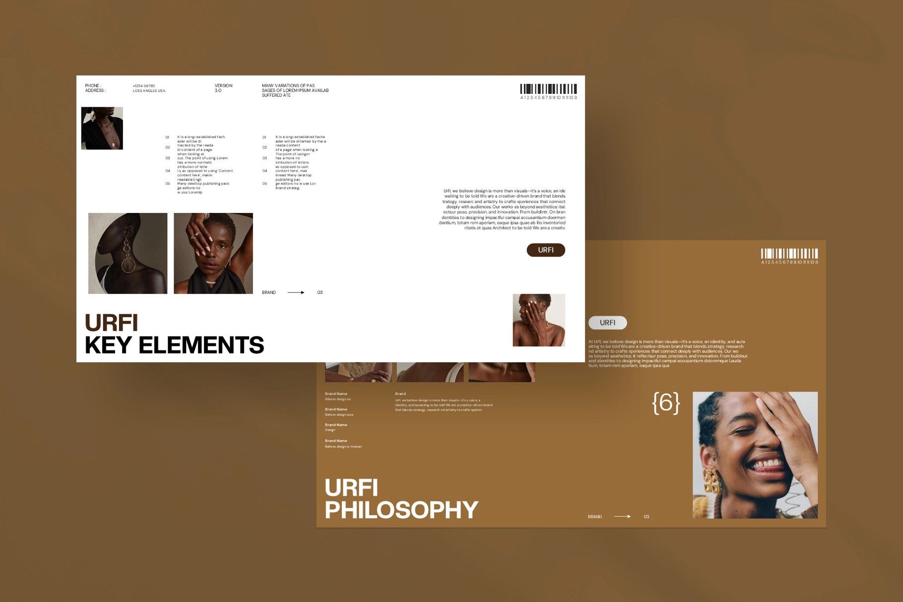 URFI-Brand Portfolio Presentation Template
