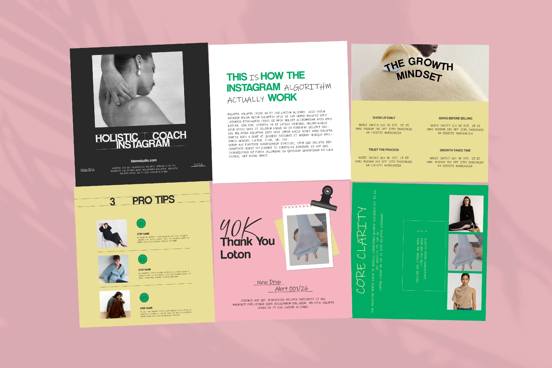 Instagram Pack Post & Stories Template