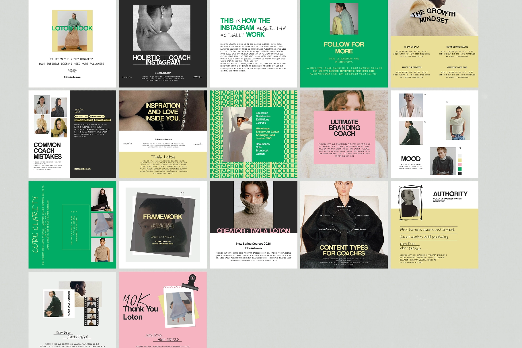 Instagram Pack Post & Stories Template