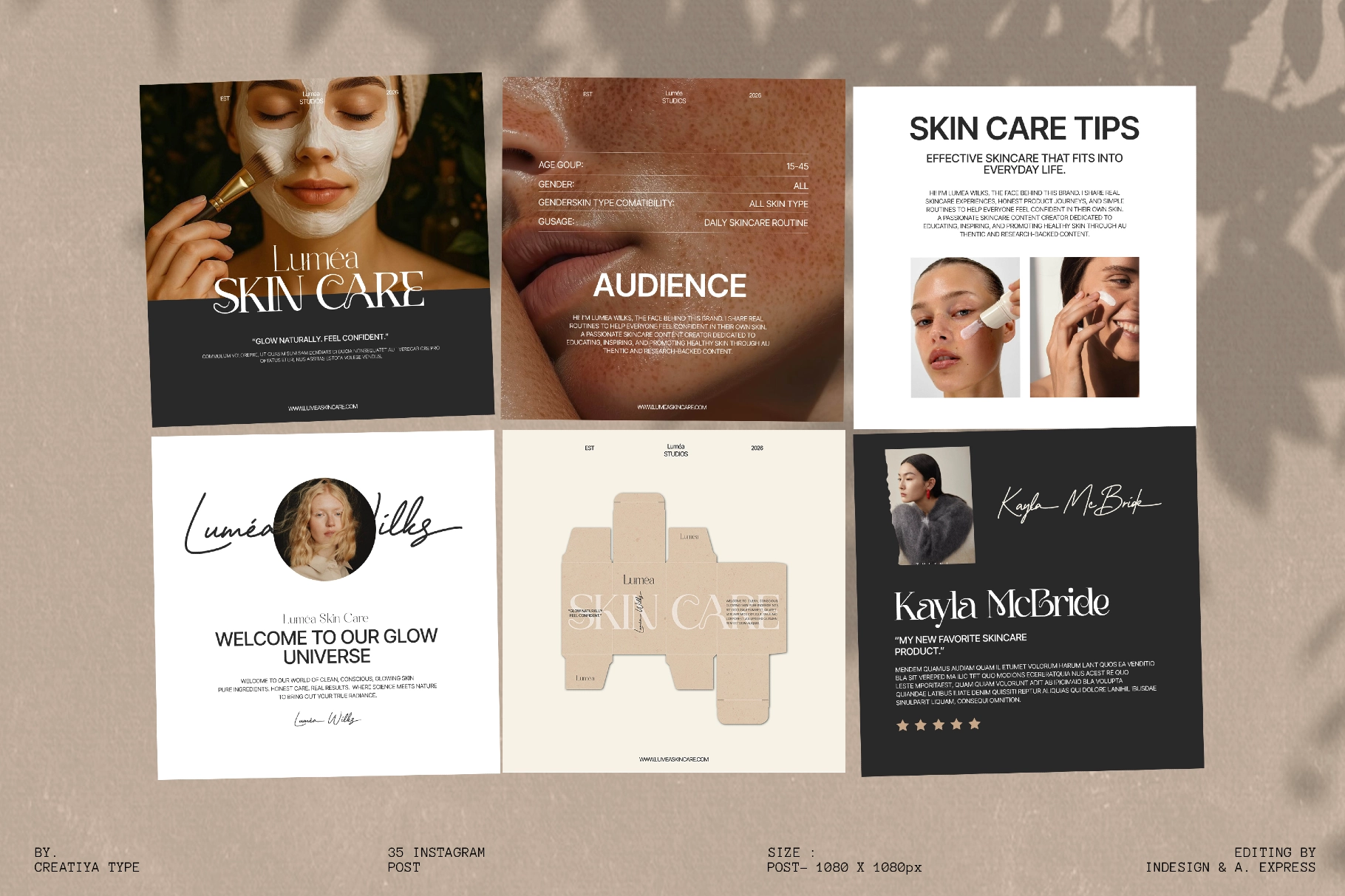 LUMEA | Beauty & Skin Care Template