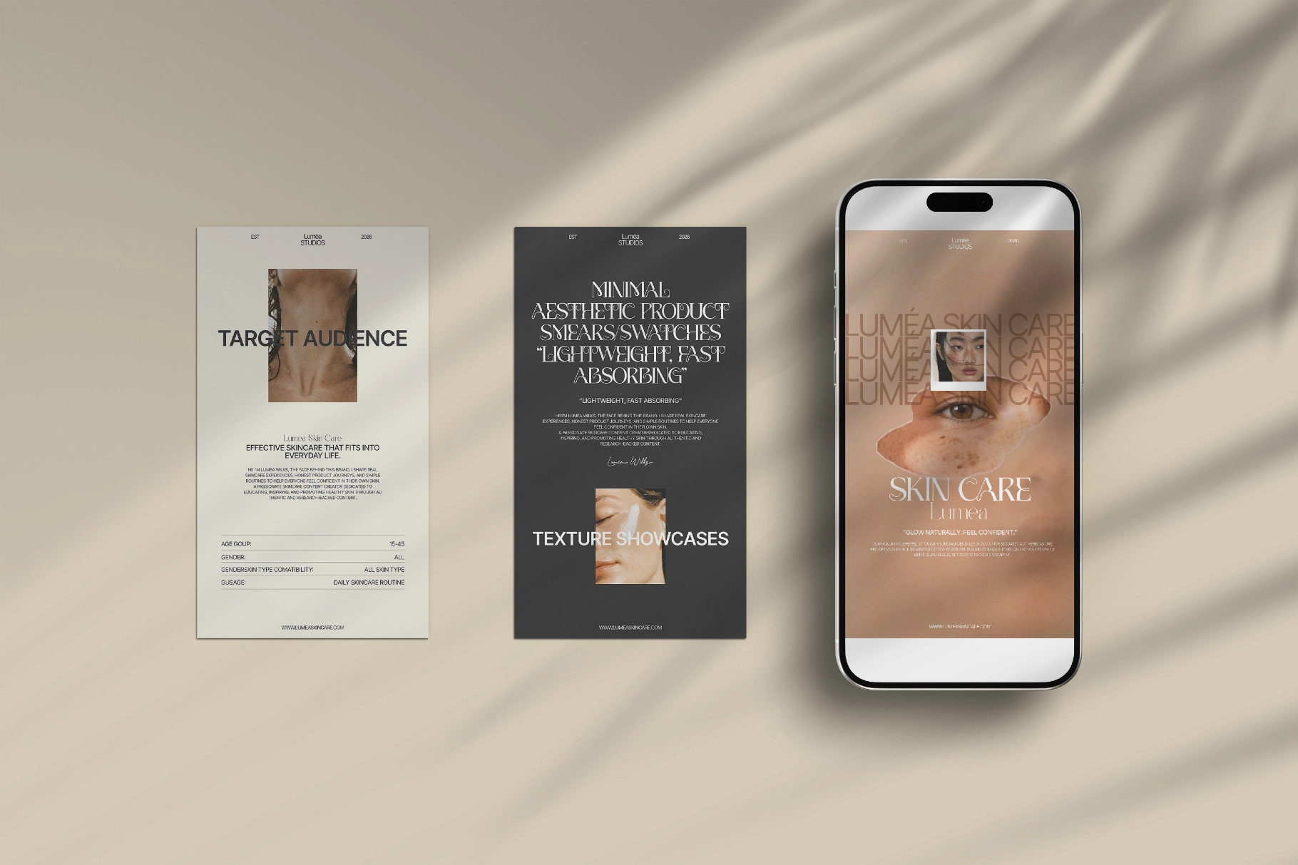 LUMEA | Beauty & Skin Care Template