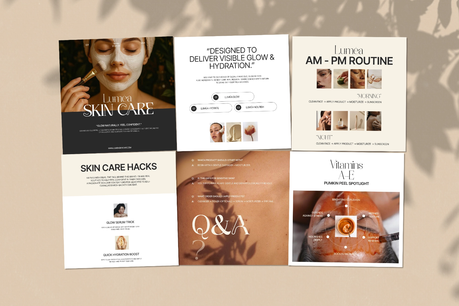 LUMEA | Beauty & Skin Care Template