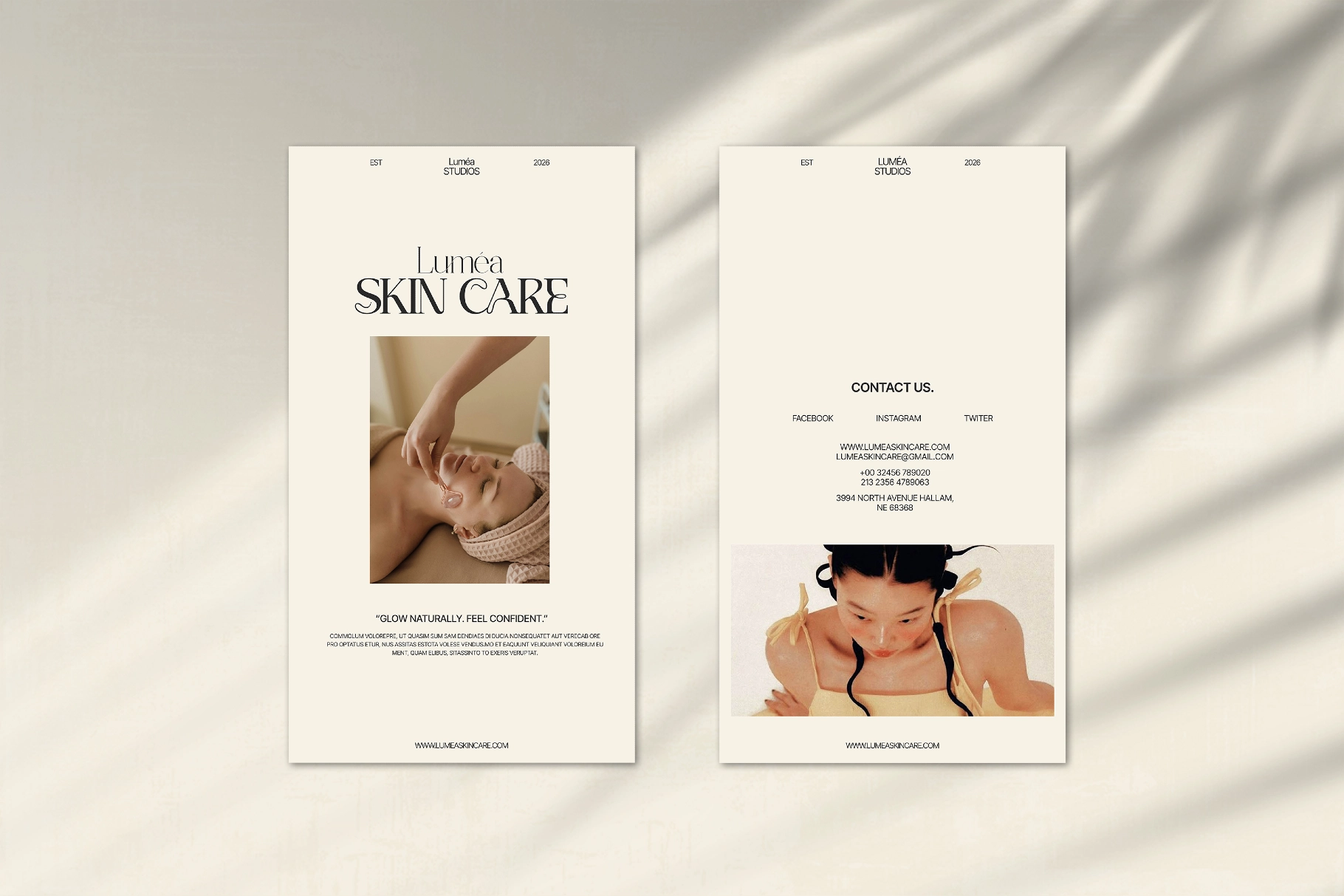 LUMEA | Beauty & Skin Care Template