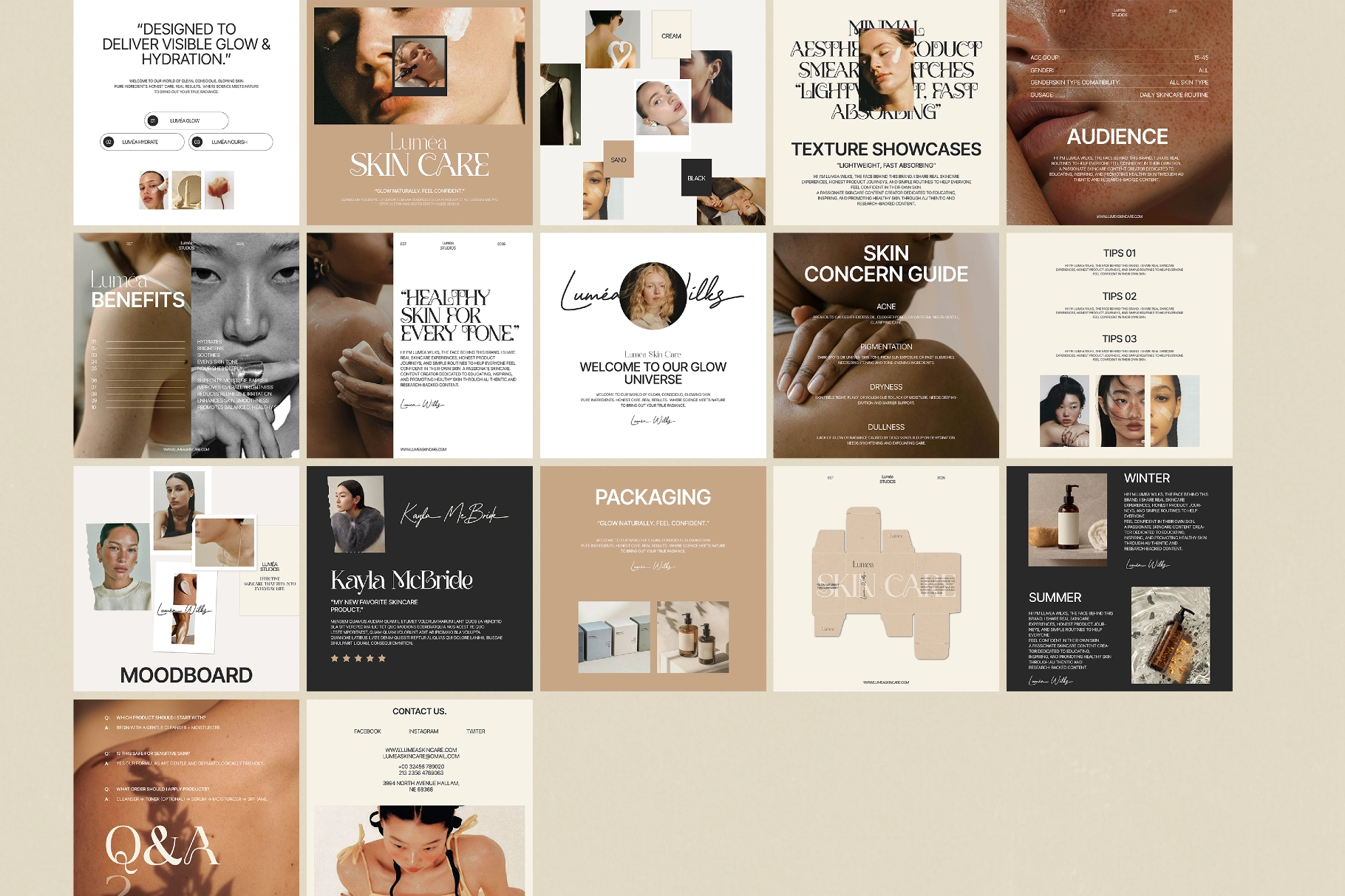 LUMEA | Beauty & Skin Care Template