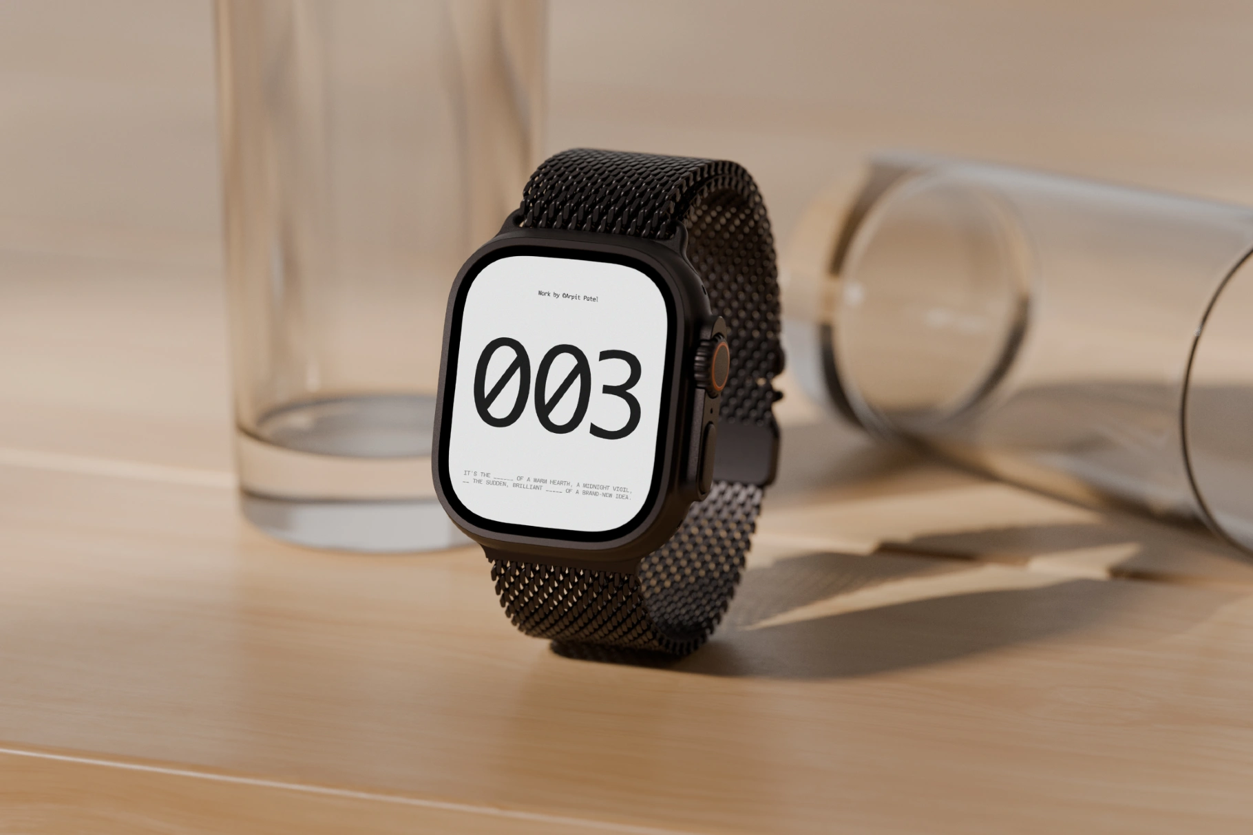 Apple Watch Ultra 2 Mockup