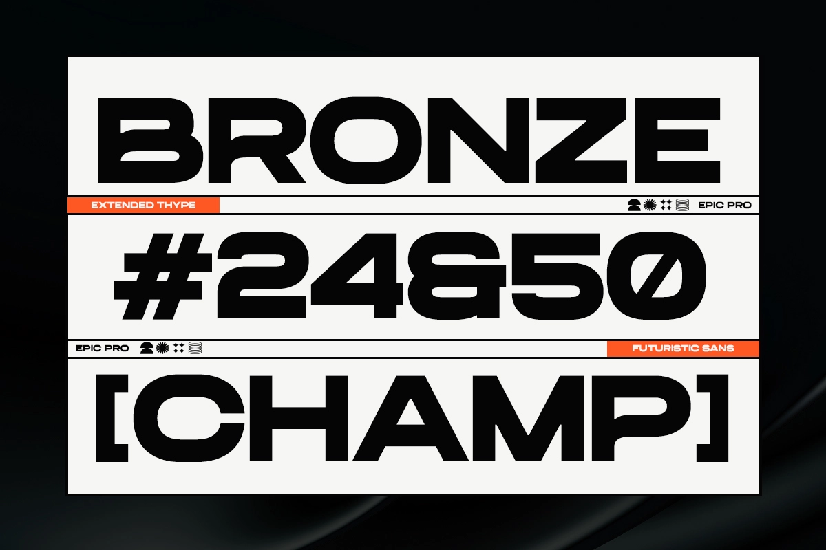 GC EPIC PRO - Future Extended Sans