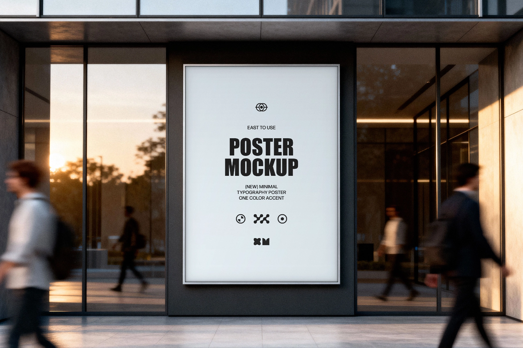 Storefront Facade Poster Mockup
