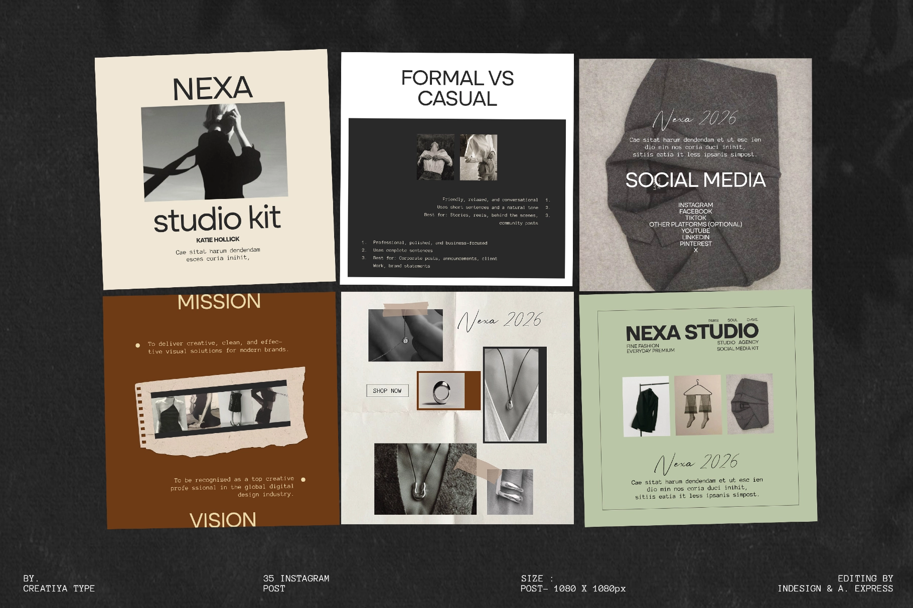 NEXA | Instagram Studio Kit