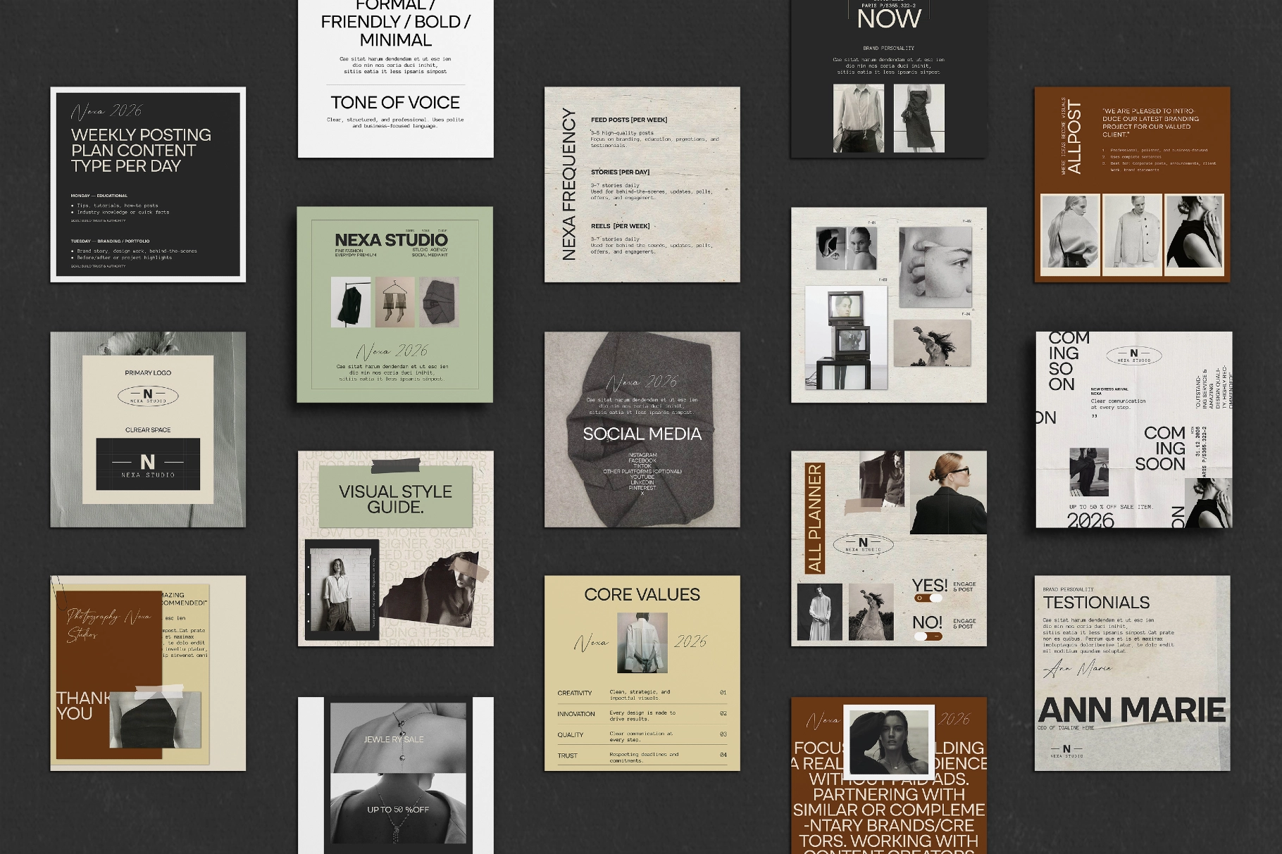 NEXA | Instagram Studio Kit