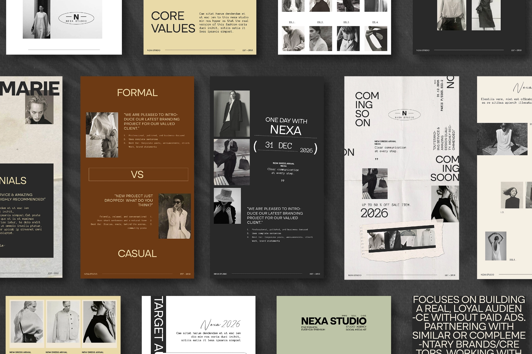 NEXA | Instagram Studio Kit