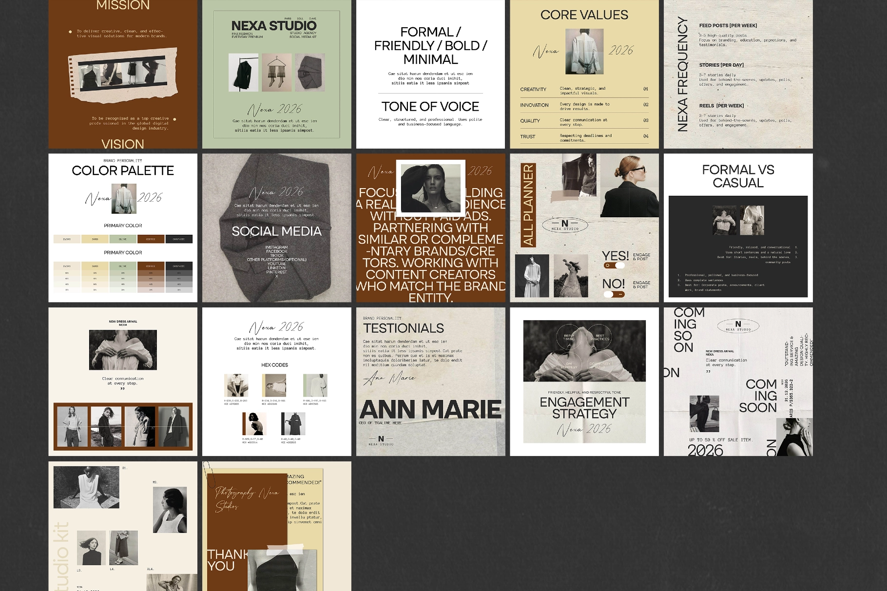 NEXA | Instagram Studio Kit