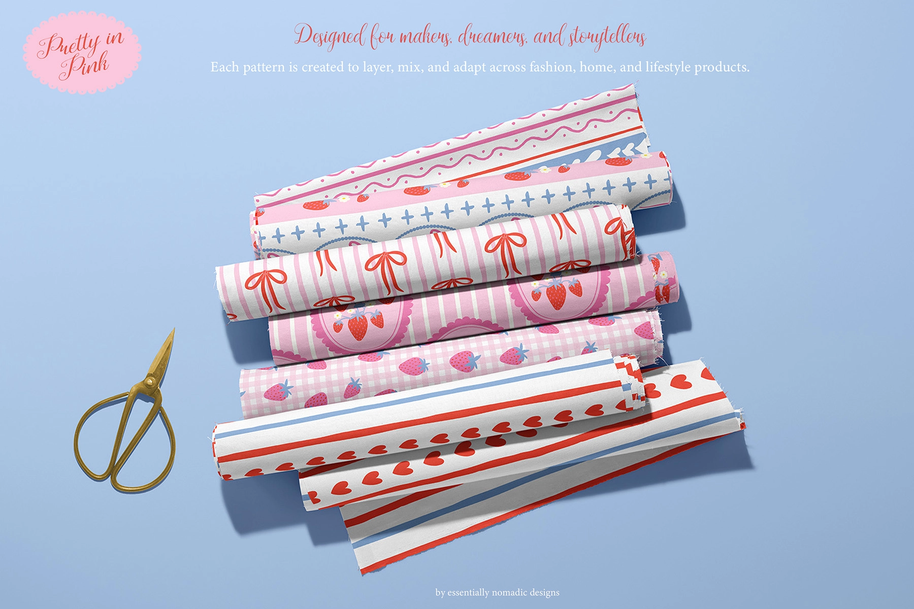 Pretty In Pink - Seamless Pattern Collection