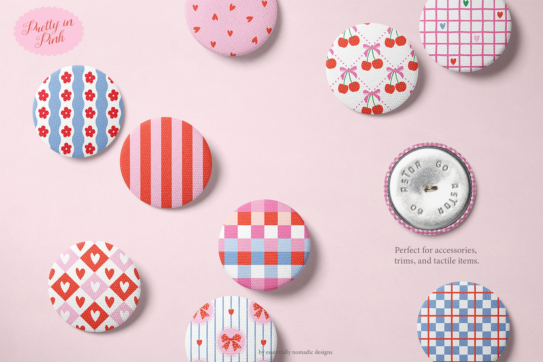 Pretty In Pink - Seamless Pattern Collection