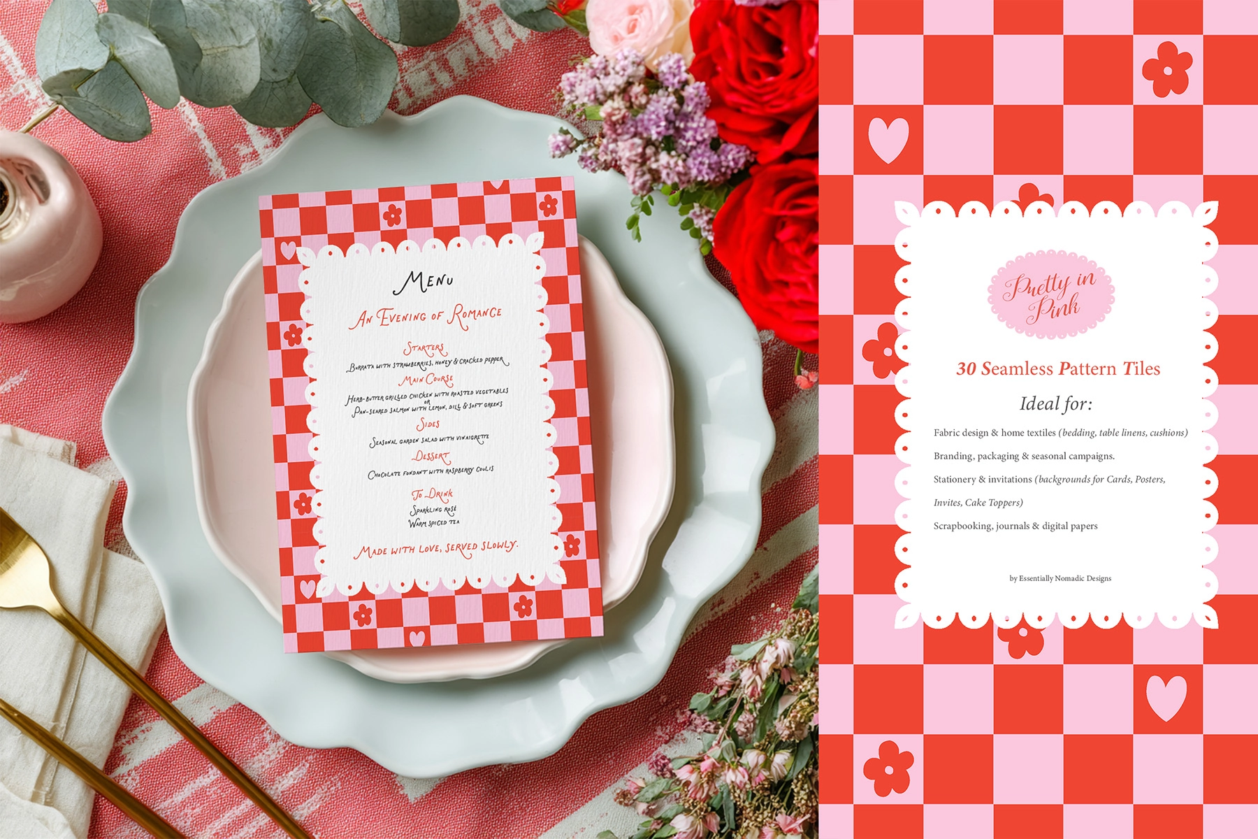 Pretty In Pink - Seamless Pattern Collection