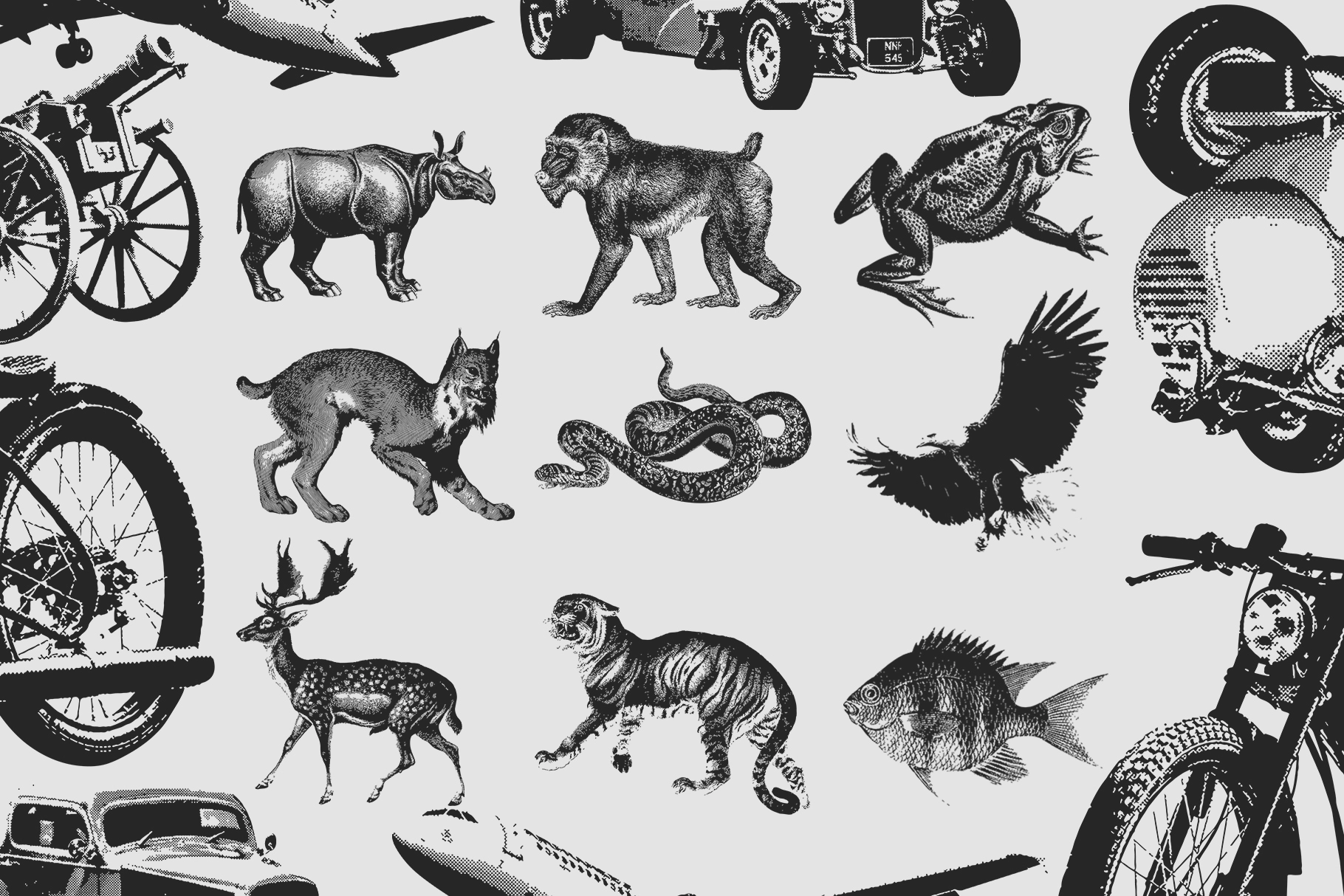 90+ Vintage Graphic Assets