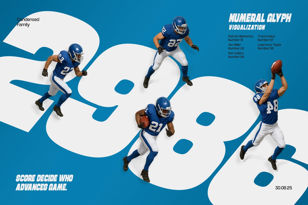 GC Rhygun – Slanted Bold Display