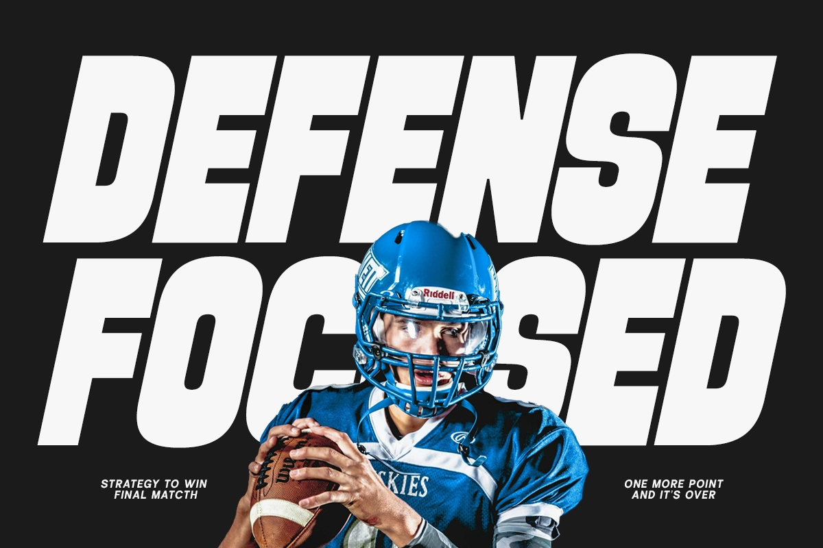 GC Rhygun – Slanted Bold Display