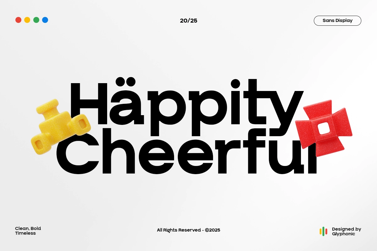 GC Natify – Bold Modern Sans