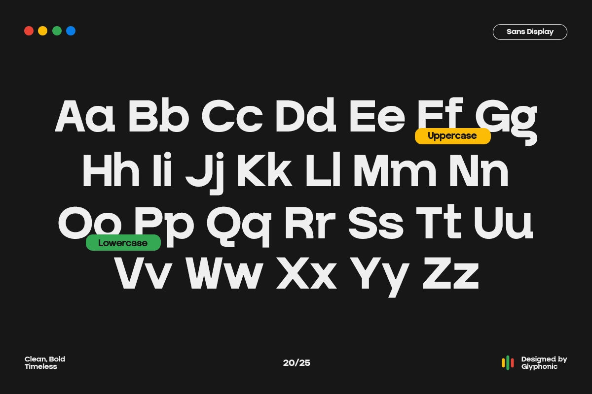 GC Natify – Bold Modern Sans
