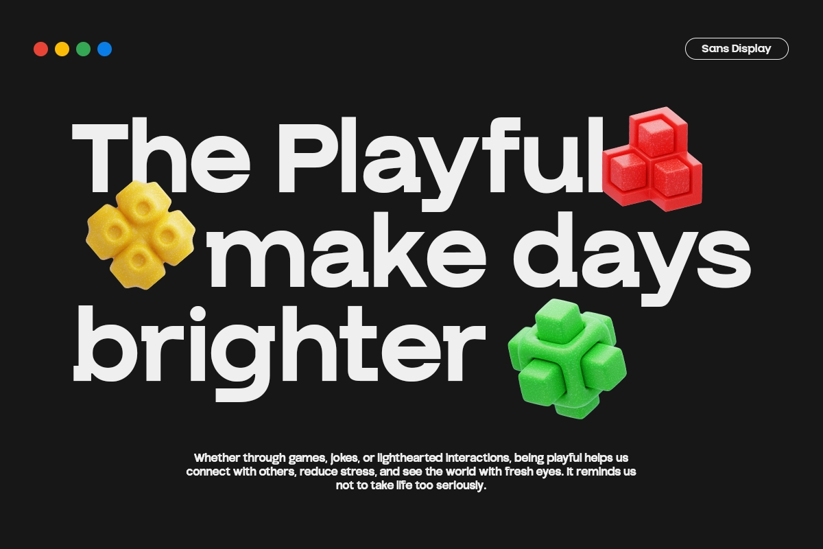 GC Natify – Bold Modern Sans