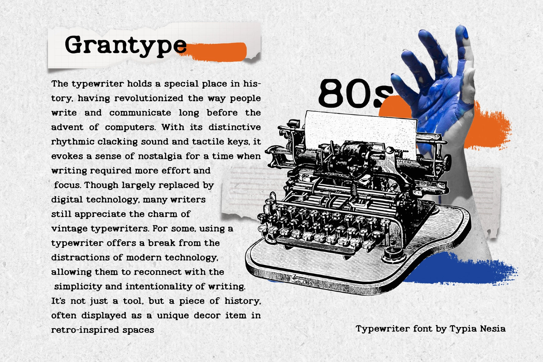 Grantype - Classic Typewriter